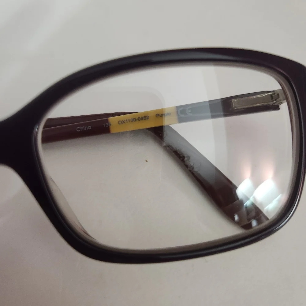Oakley Intention Eyeglasses Frames Purple OX1130-0452 With Case